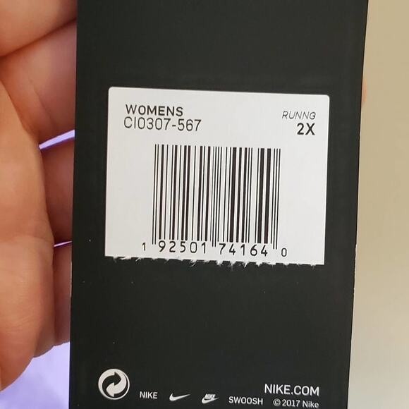 Nike Purple Running Active Athletic Logo Shirt Plus Size 2X NEW!!!! - Picture 5 of 6